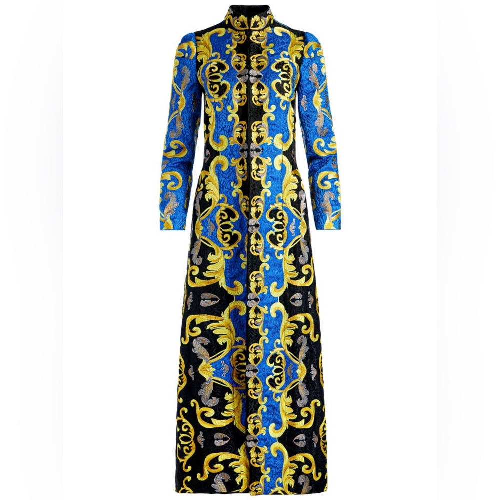 ALICE + OLIVIA THOMAS EMBROIDERED COAT